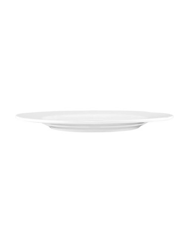 PIATTI: vendita online PIATTO PIANO TONDO HOTEL VERSAILLES CM 28 SELTMANN PORCELLANA BIANCO in offerta