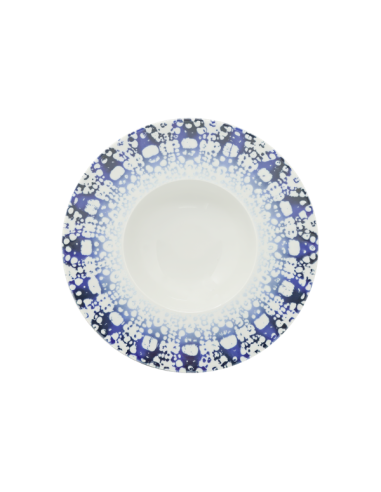PIATTI: vendita online PIATTO K-BOWL CM 27,5 ALCHIMIA BLU NAPOLI PORCELLANA SATURNIA in offerta