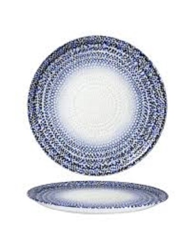 PIATTI: vendita online PIATTO PIZZA CM 33 ALCHIMIA BLU NAPOLI PORCELLANA SATURNIA in offerta