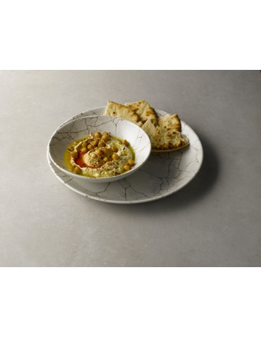 PIATTI: vendita online PIATTO FONDO CHURCHILL KINTSUGI CORAL IN PORCELLANA 24,8 CM in offerta