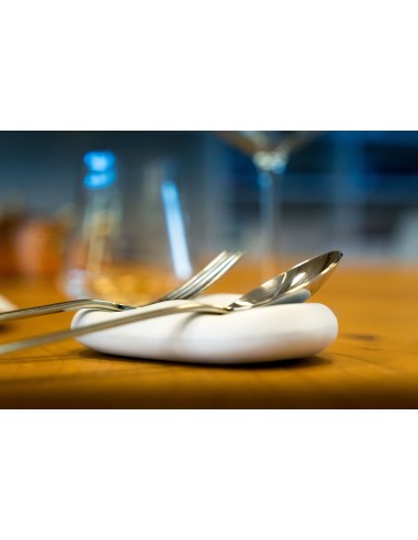 ACCESSORI: vendita online POGGIAPOSATE SASSO ROYALE PORCELLANA CONFEZIONE 6 PEZZI BIANCO in offerta