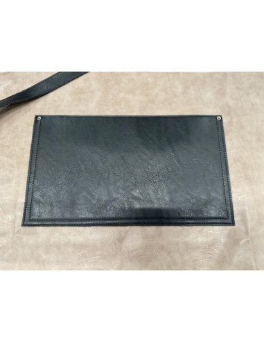 GREMBIULI: vendita online GREMBIULE WOSDE SIMILPELLE FUMO E NERO SENZA PETTORINA 60X40 CM in offerta