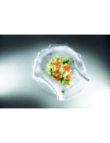PIATTI: vendita online PIATTO PIANO SETA CON SMALTO SUMISURA ROYALE BIANCO PORCELLANA 31 CM in offerta