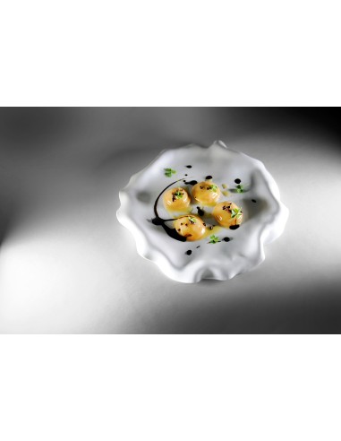 PIATTI: vendita online PIATTO PIANO SETA SUMISURA ROYALE 16,5 CM CON RISVOLTO E SMALTO in offerta