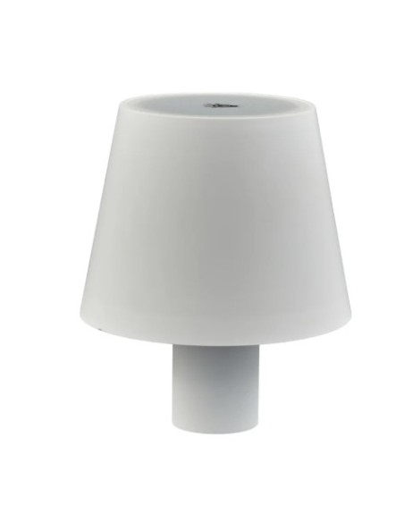 LAMPADE DA TAVOLO: vendita online TOUCH METAL LAMPADA PARALUME BIANCA CM.11X11X13H in offerta