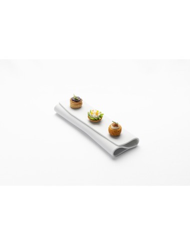 PIATTI: vendita online PIATTO TOVAGLIOLO AZIONI SUMISURA ROYALE PORCELLANA 26 CM X 10 CM in offerta