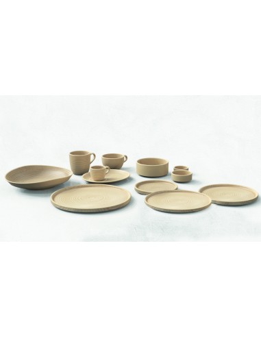 PIATTI: vendita online PIATTO FONDO ELLISSE RIPPLE MIRAGE BONNÀ ROYALE PORCELLANA 26 CM in offerta