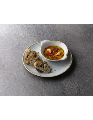 PIATTI: vendita online PIATTO PIANO TONDO BIANCO CHURCHILL STONECAST WHITE PORCELLANA 17 CM in offerta