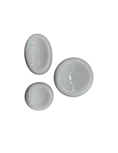 PIATTI: vendita online PIATTO GOURMET STONE TONDO MORINI PORCELLANA BIANCA in offerta