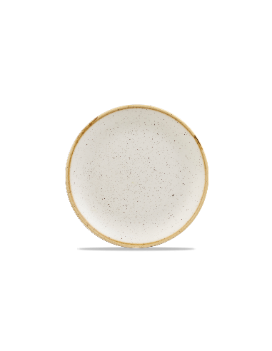 PIATTI: vendita online PIATTO PIANO TONDO BIANCO CHURCHILL STONECAST WHITE PORCELLANA 22 CM in offerta