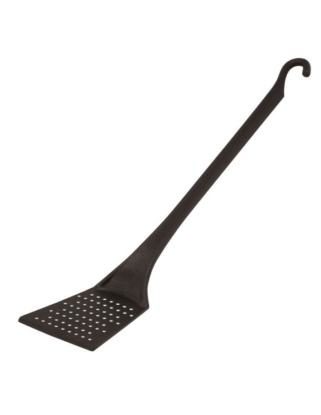 MESTOLAME: vendita online SPATOLA FORATA PADERNO 12 CM IN PA+ NERA in offerta