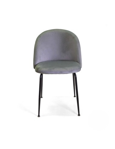 SEDIE-POLTRONE: vendita online SEDIA MICHELLE GRIGIA / NERA POPOLO HOTELLERIE 50 CM X 57 CM X 80,5 CM in offerta
