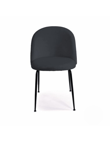 SEDIE - POLTRONE: vendita online SEDIA MICHELLE NERA / NERA POPOLO HOTELLERIE 50 CM X 57 CM X 80,5 CM in offerta