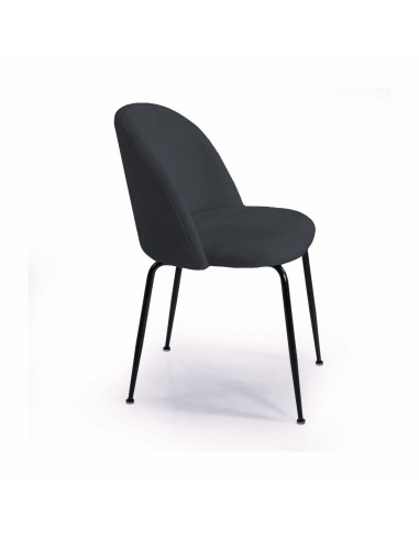 SEDIE - POLTRONE: vendita online SEDIA MICHELLE NERA / NERA POPOLO HOTELLERIE 50 CM X 57 CM X 80,5 CM in offerta