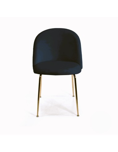 SEDIE - POLTRONE: vendita online SEDIA MICHELLE NERA / ORO POPOLO HOTELLERIE 50 CM X 57 CM X 80,5 CM in offerta