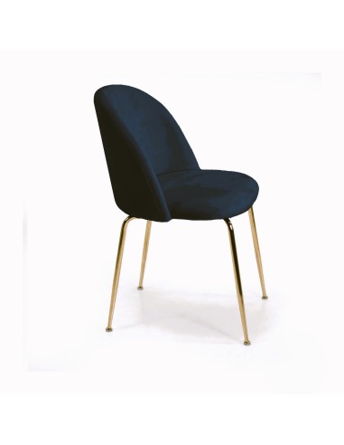 SEDIE - POLTRONE: vendita online SEDIA MICHELLE NERA / ORO POPOLO HOTELLERIE 50 CM X 57 CM X 80,5 CM in offerta