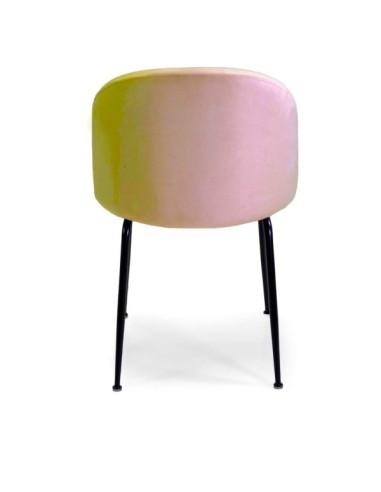 SEDIE - POLTRONE: vendita online SEDIA MICHELLE OCRA / NERA POPOLO HOTELLERIE 50 CM X 57 CM X 80,5 CM in offerta