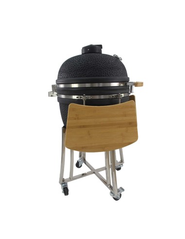 BARBECUE: vendita online BARBECUE BBQ KAMADO GRANDE BBPRO BALDASSARE AGNELLI CON SUPPORTO in offerta