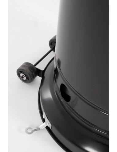 STUFE E RISCALDATORI: vendita online SCALDAPATIO A COLONNA BIZZOTTO 135 CM A GAS IN ACCIAIO NERO VERNICIATO in offerta