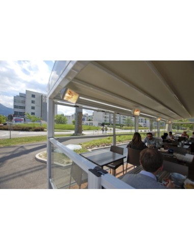 STUFE E RISCALDATORI: vendita online LAMPADA RISCALDANTE HELIOSA HI DESIGN BIANCO CARRARA 1500 WATT in offerta