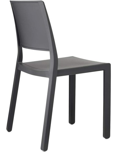 SEDIE - POLTRONE: vendita online SEDIA KATE 50X50X84H IN TECNOPOLIMERO ANTRACITE SCAB in offerta