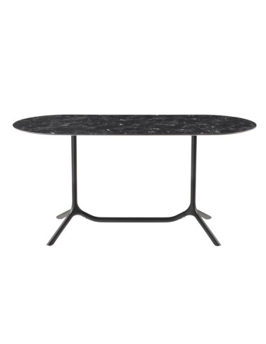 PIANI HPL: vendita online PIANO STRATIFICATO CM.140X70 TRIPE' EFFETTO MARMO NERO IMPERO SCAB in offerta