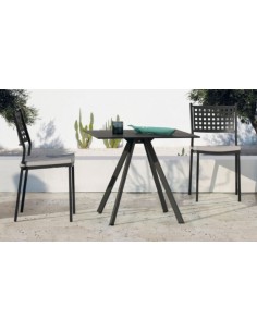 BASI TAVOLO: vendita online BASE TAVOLO ALICE FANGO 57 X 57 ALTEZZA 73 CM METALLO CON TRATTAMENTO EPOSSIDICO VERMOBIL in offerta 2