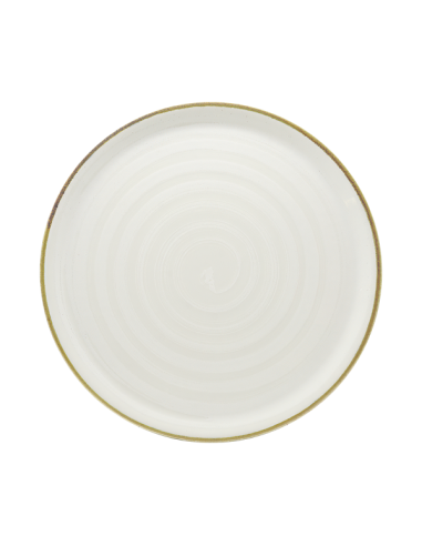 PIATTI: vendita online PIATTO PIZZA CM.33 VORTEX BIANCO NAPOLI PORCELLANA SATURNIA in offerta