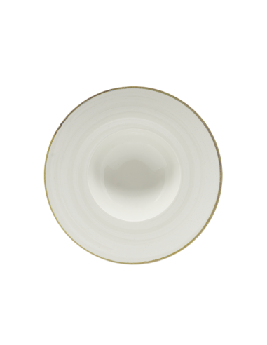 PIATTI: vendita online PIATTO K-BOWL CM.27,5 VORTEX BIANCO NAPOLI PORCELLANA SATURNIA in offerta