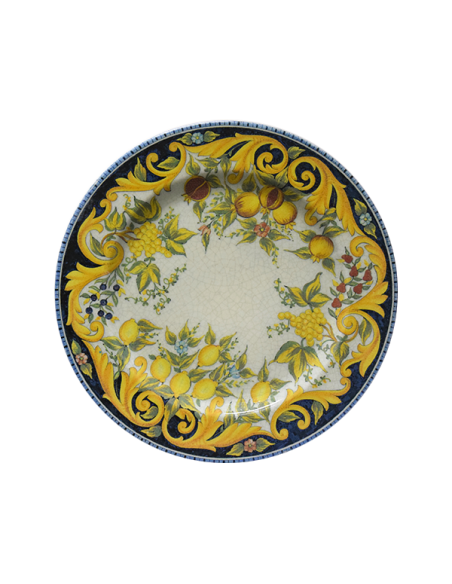 PIATTI: vendita online PIATTO PORTATA CM.31 TUSCANY ETRUSCA PORCELLANA SATURNIA in offerta