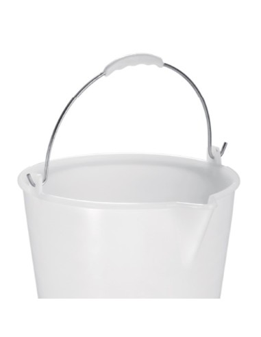 ACCESSORI: vendita online SECCHIO GIGANPLAST 12 LITRI BIANCO CON BECCO E MANICO in offerta