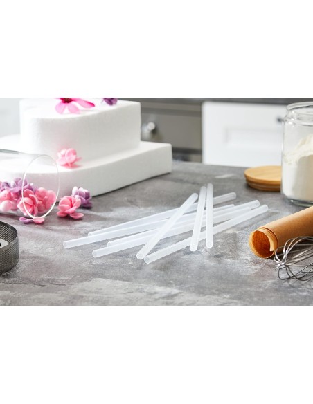 ACCESSORI: vendita online PIOLI PER TORTE DECORA POLIPROPILENE Ø 0,4 CM CONFEZIONE 12 PEZZI in offerta
