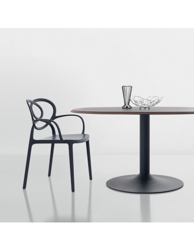 BASI TAVOLO: vendita online BASAMENTO NAPOLI CORTEN H.73 BASE CM.80 TUBO CM.10,2 PIASTRA CM.48X48 NITESCO in offerta