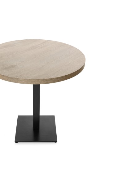 BASI TAVOLO: vendita online BASE TAVOLO SAPONETTA BIANCO RAGGRINZITO NITESCO IN METALLO ALTEZZA 73 CM PER INTERNO in offerta