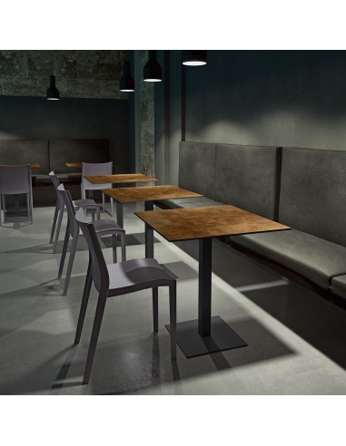 BASI TAVOLO: vendita online BASE TAVOLO SAPONETTA GOLD NITESCO IN METALLO ALTEZZA 73 CM PER INTERNO in offerta