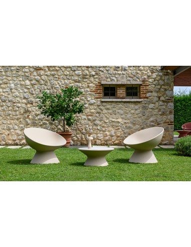 SEDIE-POLTRONE: vendita online POLTRONA RELAX FADE INDOOR/OUTDOOR PIETRA H.38CM in offerta