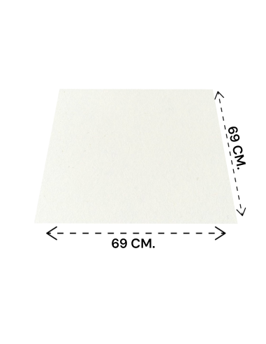 PIANI HPL: vendita online PIANO TAVOLO IN HPL CM69X69 10MM BIANCO RESISTENTE MAFILPLAST in offerta