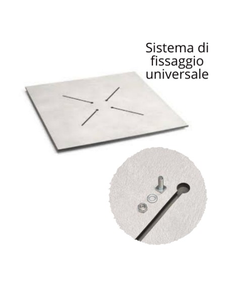 PIANI HPL: vendita online PIANO TAVOLO IN HPL CM 79X79 10MM LOMBOK MAFILPLAST in offerta