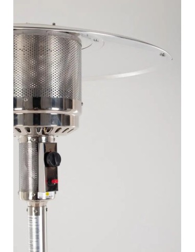 STUFE E RISCALDATORI: vendita online STUFA A FUNGO BIZZOTTO ACCIAIO INOX CON RUOTE 13 KW GAS BUTANO in offerta
