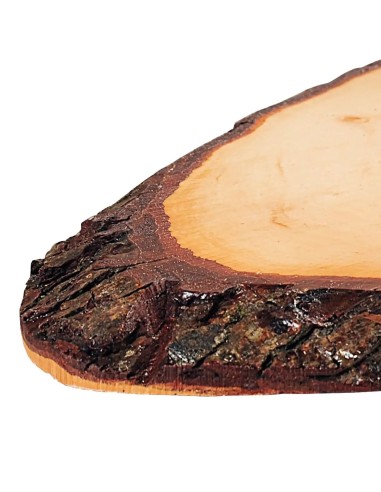 VASSOI-TAGLIERI LEGNO: vendita online TAGLIERE OVALE KAUFGUT CORTECCIA ONTANO 60-69 CM X 21 CM X 1,8 CM in offerta