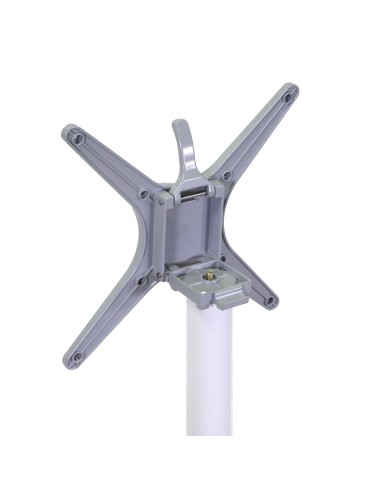 BASI TAVOLO: vendita online BASE TAVOLO RIBALTABILE LUCAS VACCHETTI 52 X 52 ALTEZZA 72 CM IN ALLUMINIO BIANCO in offerta