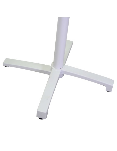 BASI TAVOLO: vendita online BASE TAVOLO RIBALTABILE LUCAS VACCHETTI 52 X 52 ALTEZZA 72 CM IN ALLUMINIO BIANCO in offerta
