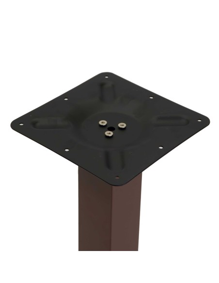 BASI TAVOLO: vendita online BASE TAVOLO JAMIE VACCHETTI 40 X 40 ALTEZZA 72 CM CORTEN IN ACCIAIO in offerta