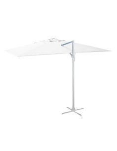 OMBRELLONI: vendita online OMBRELLONE 3X4 NEW MICHIGAN BIANCO H.2,75MT ALLUMINIO VACCHETTI (NO BASE) in offerta