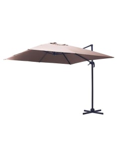 OMBRELLONI: vendita online OMBRELLONE MONTANA 4X4 SABBIA H.2,95MT ALLUMINIO VACCHETTI (NO BASE) in offerta