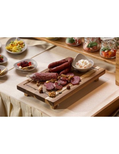 VASSOI-TAGLIERI LEGNO: vendita online VASSOIO RETTANGOLARE LEONE 20 CM X 30 CM X 5 CM IN LEGNO DI ACACIA in offerta