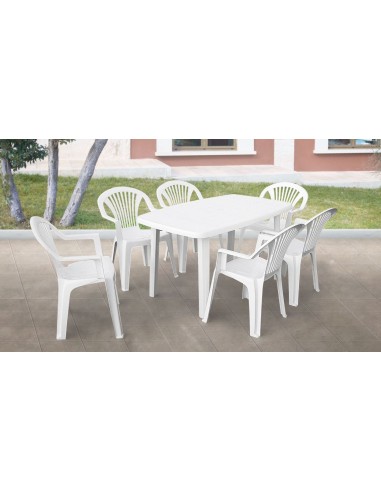 SEDIE-POLTRONE: vendita online SEDIA CON BRACCIOLI POLTRONA LIDO BIANCA ARETA in offerta