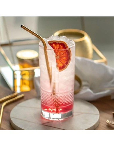 BICCHIERI: vendita online BICCHIERE TUMBLER LONG DRINK BRILLANTE RCR 37 CL SET 6 PEZZI in offerta