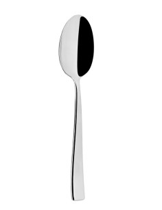 AZZURRA CART.NERA 6 CUCCHIAIO TAVOLA ACCIAIO INOX