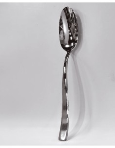 AZZURRA CART.NERA 6 CUCCHIAIO FRUTTA ACCIAIO INOX